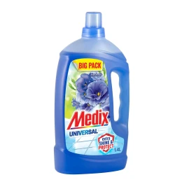 Снимка на Препарат за почистване Medix Express & Shine, универсален, свеж въздух, 1.4 L, син