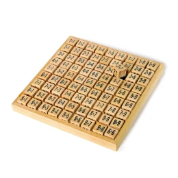 Снимка на Small Foot Кубчета ''Таблица за умножение'', дървени