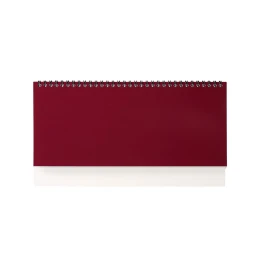 Снимка на Настолен календар Рила, 29 x 13 cm, бордо