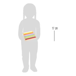 Снимка на Small Foot Игра Научи дробите, 17 x 17 x 2 cm