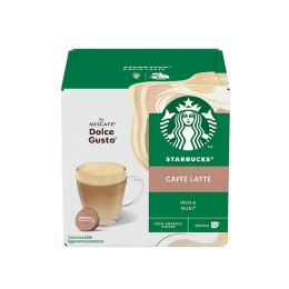 Снимка на Nescafé Dolce Gusto Кафе капсула Starbucks, Caffe Latte, 12 броя