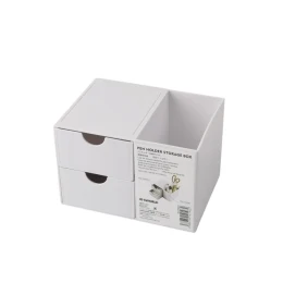 Снимка на Sworld Органайзер за бюро, с 2 чекмеджета, бял