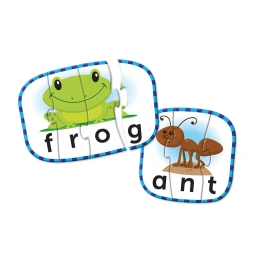 Снимка на Learning Resources Карти, тип пъзел, с английски думи, 14 x 10.1 cm