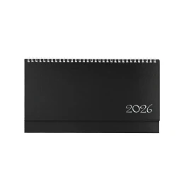 Снимка на Настолен календар-бележник Олимп, 29 x 13 cm, черен