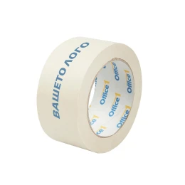 Снимка на Тиксо, хартиено, 48 mm х 40 m, слонова кост, с един цвят печат