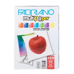 Снимка на Fabriano Копирна хартия Multipaper, A4, 120 g/m2, гланц, 250 листа