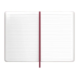 Снимка на Art Pioneer Бележник, A5, твърда корица, с ластик, 96 листа, червен