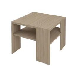 Снимка на Ниска маса HM26, 60 x 60 x 45 cm, квадратен плот, цвят лукс