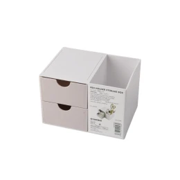 Снимка на Sworld Органайзер за бюро, с 2 чекмеджета, розов