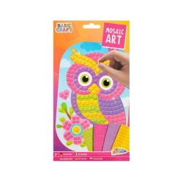 Снимка на Moxy Комплект мозайка с мъниста Бухал, А5