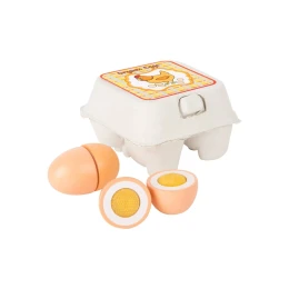 Снимка на Small Foot Тарелка с яйца, дървени, 4 броя