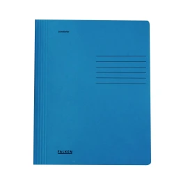 Снимка на Falken Папка, картонена, с машинка, синя