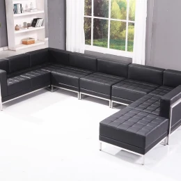 Снимка на Фотьойл RFG Neo, екокожа, 880 х 720 х 700 mm, черен