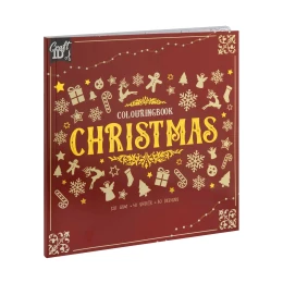 Снимка на Craft ID Книжка за оцветяване, с коледни мотиви, 40 листа