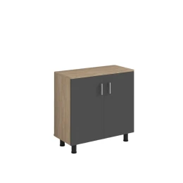 Снимка на Шкаф RFG, 800 х 400 х 850 mm, ЛПДЧ, дъб сонома и графит