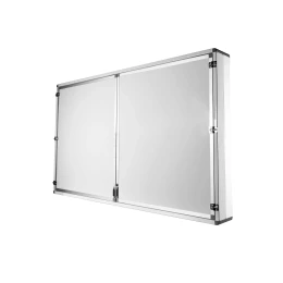 Снимка на Office 1 Система бяла дъска Wings, магнитна, с 2 крила, за дисплей 75''