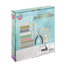 Снимка на Moxy Комплект за правене на бижута, с включени клещи, син