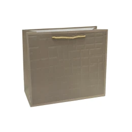 Снимка на Подаръчна торбичка, 23 х 17.7 х 10 cm, кафява