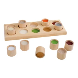 Снимка на Small Foot Мемори игра ''Докосни и отгатни'', с текстури, 11 части