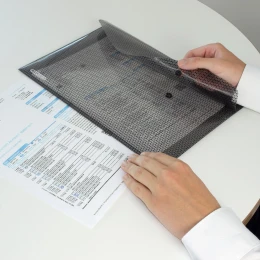 Снимка на Rapesco Папка Camouflage, А4, с копче А4, полупрозрачна