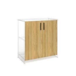 Снимка на Врата RFG RV3 Monaco S4, 380 х 18 х 760 mm, ПДЧ 18 mm, 2 броя в комплект, бряст