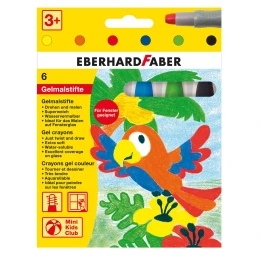 Снимка на Eberhard Faber Пастели, гел, с държач, 6 цвята