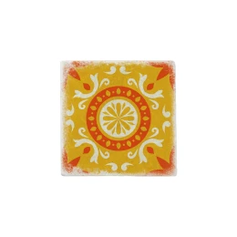 Снимка на Gespaensterwald Подложка за чаша, мраморна, жълта 0924