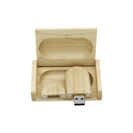 Снимка на Office 1 USB флаш памет Woodbox, USB 2.0, 16 GB