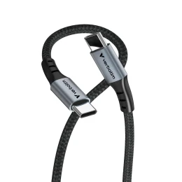 Снимка на Кабел Verbatim Sync & Charge, USB Type-C към USB Type-C, 60 W, 120 cm, USB Type-A