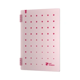 Снимка на Art Pioneer Органайзер Soft Spiral, A5, със спирала, 50 листа, розов