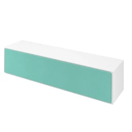 Снимка на Панел за гръб на шкаф Narbutas Choice, 1562 x 334 x 7 mm, тапициран, дамаска Velito Presto, светла мента