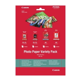 Снимка на Canon Фото хартия VP-101, Variety Pack, A4 и 10 х 15 cm, 20 листа