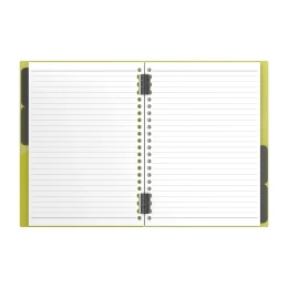 Снимка на Art Pioneer Органайзер The Fluorescent, A5, PVC корица, 50 листа, жълт