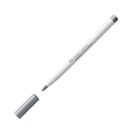 Снимка на Faber-Castell Маркер-четка Creative, № 551, сребрист металик