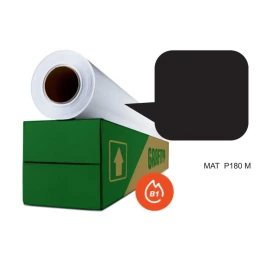 Снимка на Самозалепващо се фолио за режещ плотер Р180М, на ролка, черен мат, 0.61 х 25 m