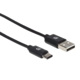 Снимка на Кабел Manhattan, USB A/USB C, 50 cm, USB Type-A, USB Type-C