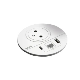 Снимка на Модул за вграждане Legrand Incara Disq 80, с USB, 15 W, черен