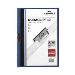 Снимка на Durable Папка Duraclip 30, A4, тъмносиня