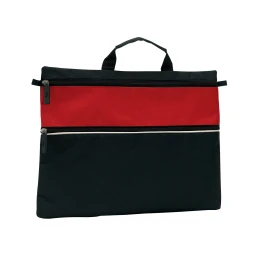 Снимка на TOPS Чанта за документи File, с 2 ципа, червена