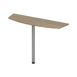 Снимка на Сектор за бюро CL104, 140 x 40 cm, ПДЧ 25 mm, цвят лукс