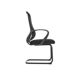 Снимка на Посетителски стол RFG Mojito M, дамаска и меш, метална основа, до 120 kg, черен