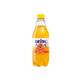 Снимка на Devin Газирана напитка Bublz, портокал, 450 ml