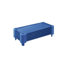 Снимка на Nowa Szkola Легло, стифиращо се, 133 х 57 х 15 cm, синьо, 6 броя