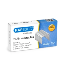 Снимка на Rapesco Телчета за телбод, размер 24/6 mm, 1000 броя