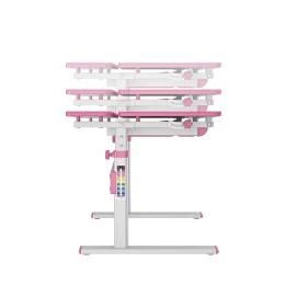 Снимка на Бюро RFG Ergo Kids, с регулируема височина, детско, 800 х 660 х 540-760 mm, ПДЧ, розово