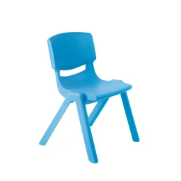 Снимка на Nowa Szkola Стол Пеперуда, височина на седалката 30 cm, син