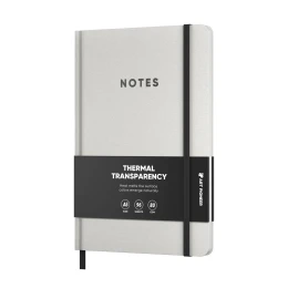 Снимка на Art Pioneer Бележник, A5, твърда корица, с ластик, 96 листа, черен