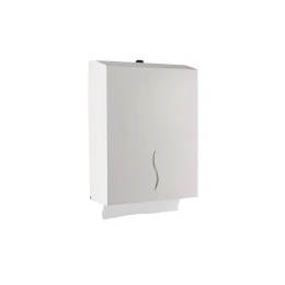 Снимка на Диспенсър за кърпи за ръце Dayco, с V-сгъвка, 27 х 12 х 21 cm, бял, за 300 кърпи