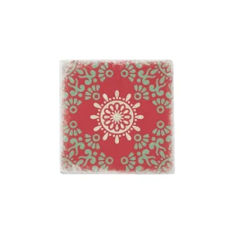 Снимка на Gespaensterwald Подложка за чаша, мраморна, червена