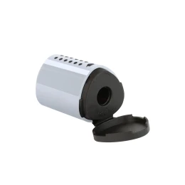 Снимка на Faber-Castell Острилка Grip 2001, единична, с контейнер, сива